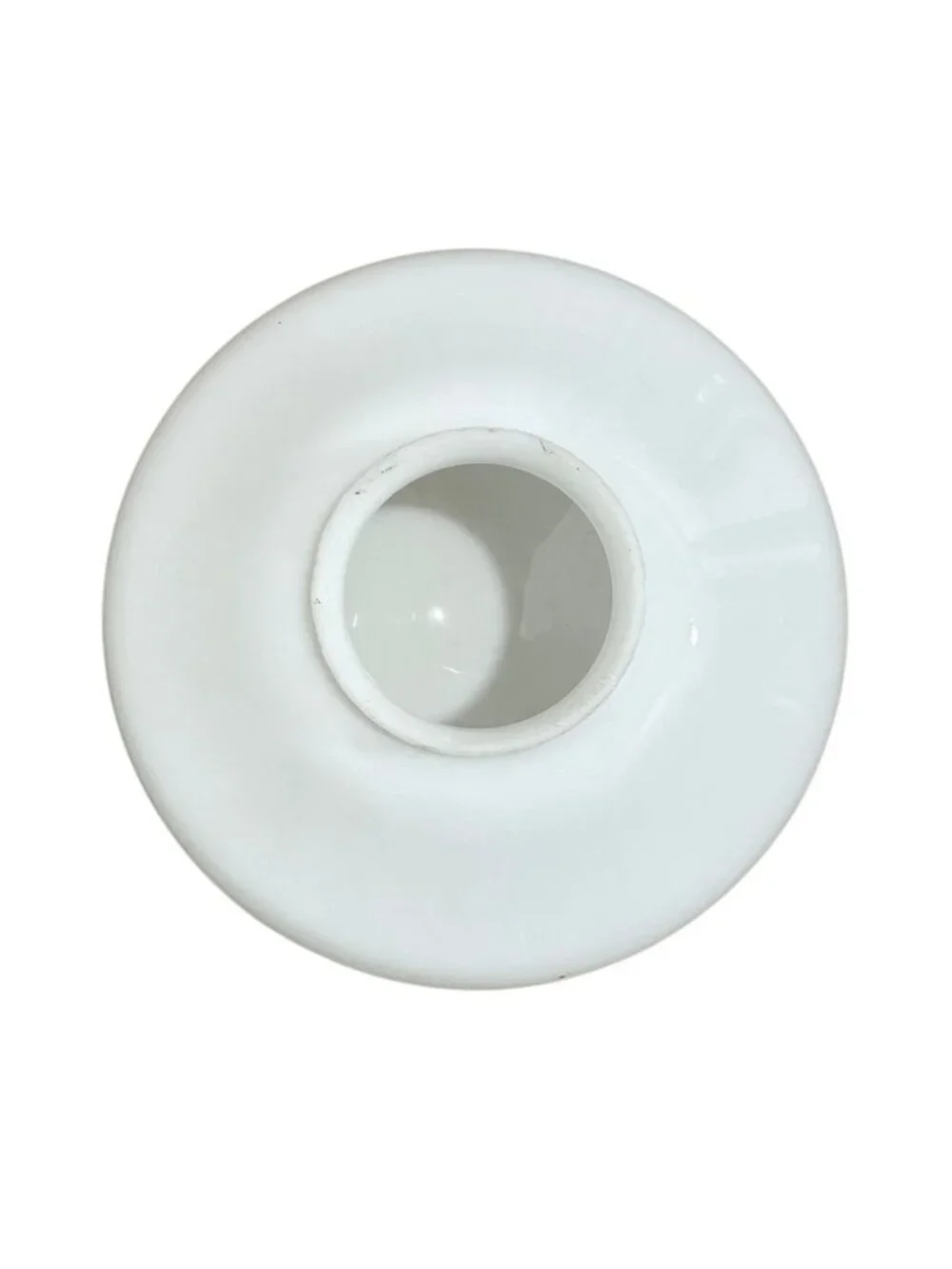 Vintage School Mushroom Shape White Glass Lamp Shade